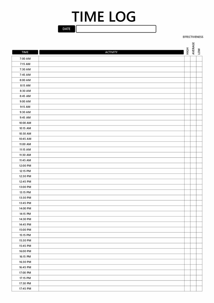18 Time Management Schedule Worksheets Worksheeto