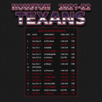 2021 2022 Houston Texans Wallpaper Schedule