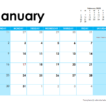 2022 India Monthly Calendar Colorful Design Free Printable Templates