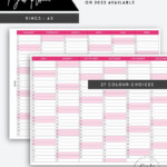 2022 Year Planner Pdf TOWHUR