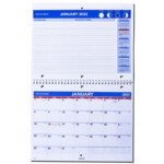 2023 At A Glance PM170 28 Monthly Desk Wall Calendar 11 X 8 1 2