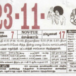 23 11 2021 Daily Calendar Date 23 January Daily Tear Off Calendar