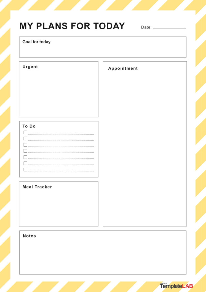 25 Printable Daily Planner Templates FREE In Word Excel PDF 