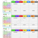 2500 2800 Calories Tracking Sheet Daily Meal Planner For 21 Etsy
