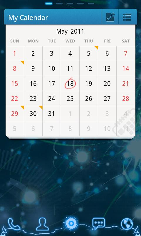 4 Advanced Calendar Widgets For Android Devices