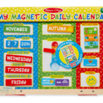 Amazon Melissa Doug My First Daily Magnetic Calendar Melissa