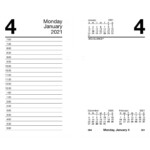 At A Glance Daily Calendar Pocket Refill