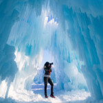 Blue Glacier Ice Castle Photographer Preview 10wallpaper