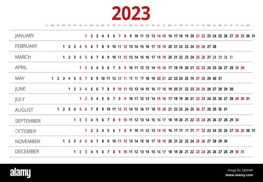 Calendar Planner For 2023 Calendar Template For 2023 Stationery 