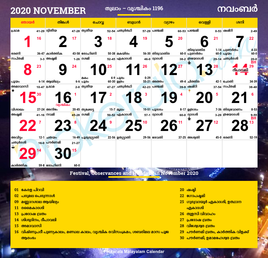 Catch What Number Is 5Th November 2020 In The Years Calender Calendar