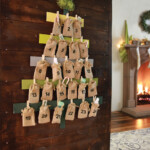 Christmas Tree DIY Advent Calendar