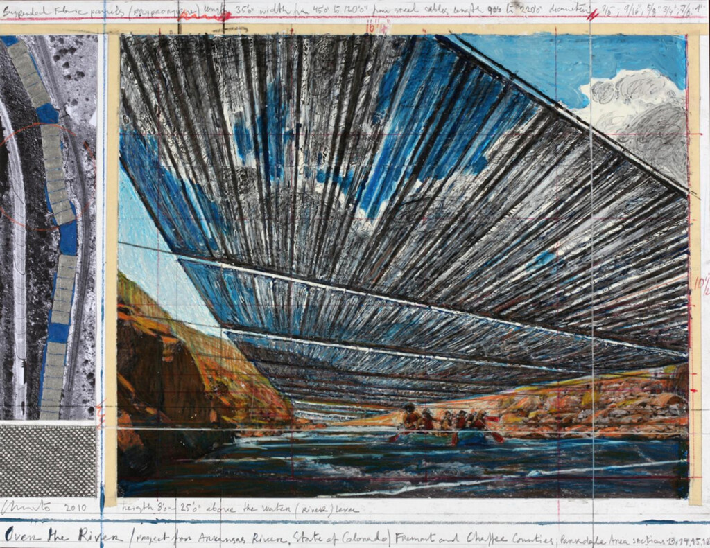 Christo s 6 Mile Fabric Art Project Delayed By Judge ArtfixDaily News 
