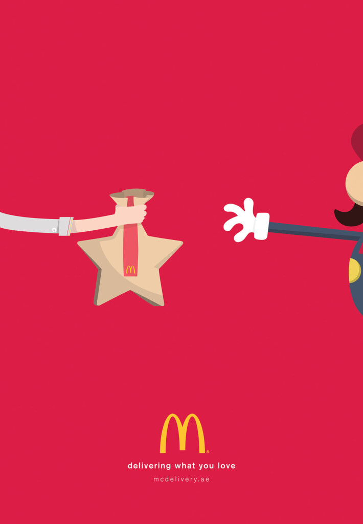 Clever McDonald s Ads Show Classic Characters Getting The Best 