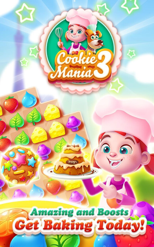 Cookie Blast Mania Match 3 Template Cookie Blast Fever Match 3 