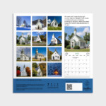 Country Churches 2023 Wall Calendar