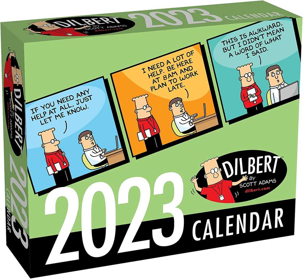 Dilbert 2023 Day to Day Calendar 3 24 Amazon Hotukdeals