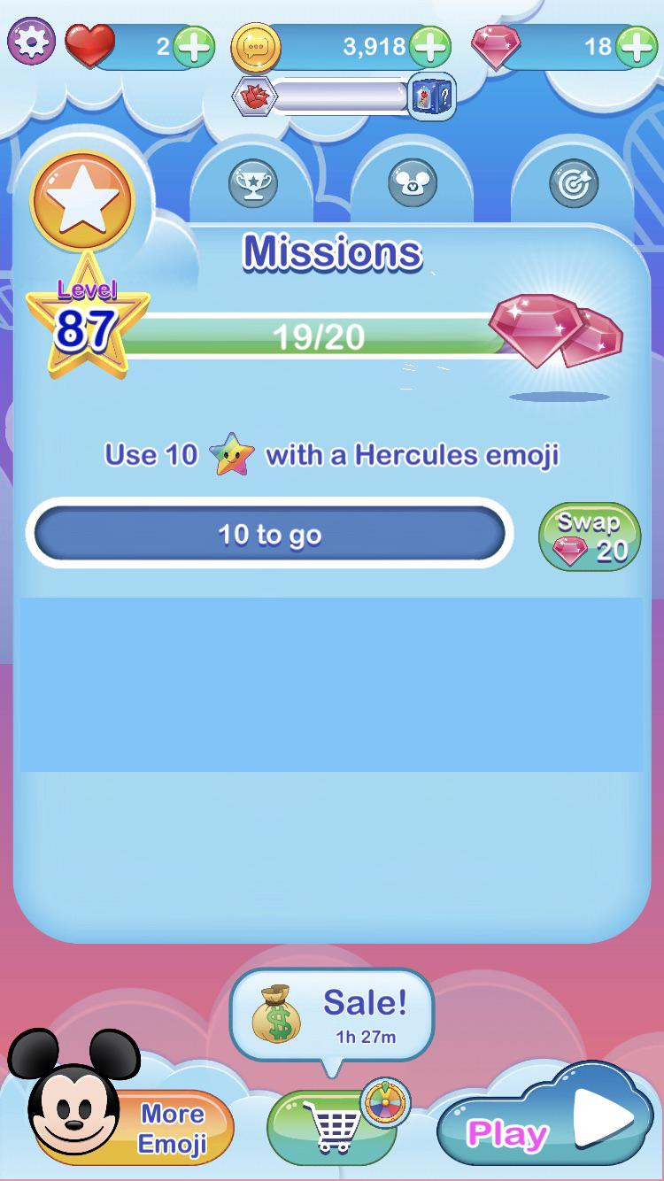 Disney Emoji Blitz Daily Prize Calendar