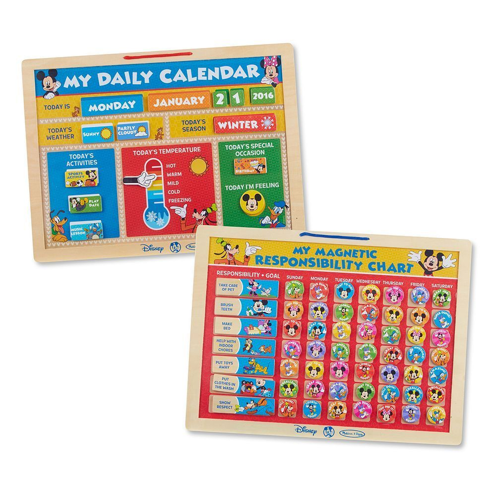 Disney s Mickey Mouse Clubhouse Magnetic Calendar Responsibility