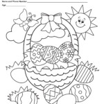 Easter Coloring Contest Daily Bulldog