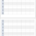 Exceptional Blank Schedule Template 7 Day 24 Hours Time Management