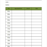 FREE 6 Appointment Calendar Templates In MS Word PDF Google Docs
