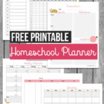 FREE Homeschool Planner Printable Homeschool Giveaways