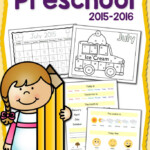 FREE Preschool Calendar Notebook For 2015 16 Free Homeschool Deals