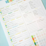 FREE Printable Weekly Meal Plan Including Shopping List And Daily