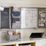 Galvanized Organization System Home Command Center Home Office Decor