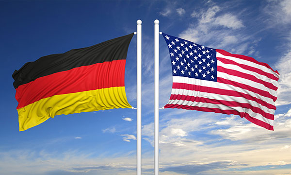 German American Day Holiday Smart