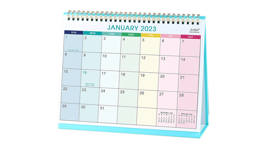 Get A 2023 Desk Calendar Today