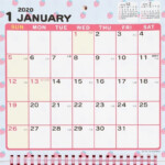Hello Kitty Wall Calendar W Pocket 2020 The Kitty Shop