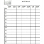 Hourly Schedule Template 11 Free Sample Example Format Free