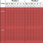 House Cleaning Sheet My Excel Templates
