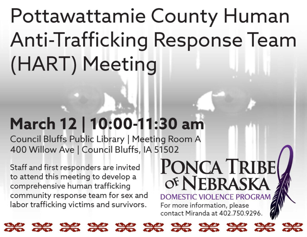 Pottawattamie County Human Anti Trafficking Response Team HART 