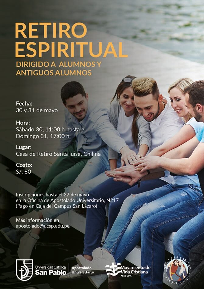 Retiro Espiritual Mayo Universidad Cat lica San Pablo