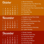 September 2020 Daily Holidays Special And Wacky Days Calendar