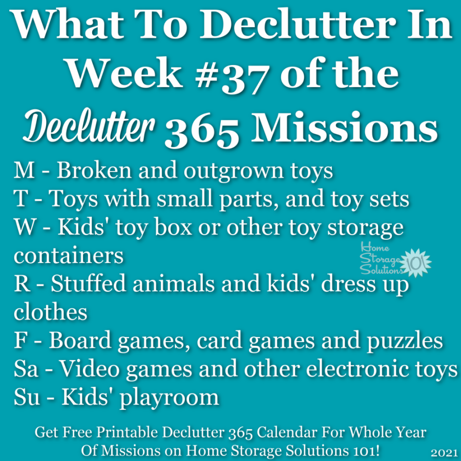 September Declutter Calendar 15 Minute Daily Missions For Month