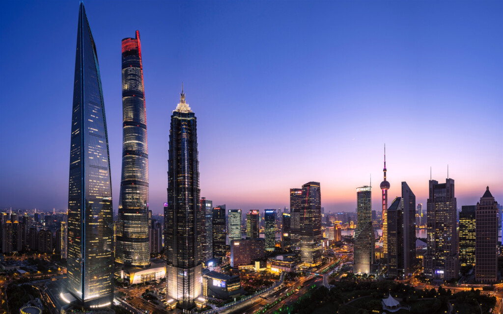Shanghai Lujiazui Skyscraper 2020 High Quality Desktop Preview 