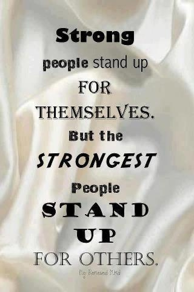 Stand Up For Whats Right Quotes QuotesGram