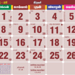 Tamil Monthly Calendar 2021 2021 BarathOnline