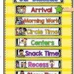 Teacher Daily Schedule Template Awesome The Perfect First Calendar For