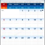 Telugu Calendar 2019 May Planner Telugu Calendar