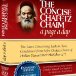 The Concise Chofetz Chaim A Page A Day Jewish Books Feldheim