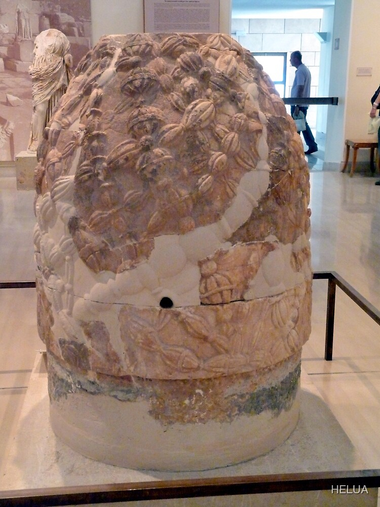  The Navel Stone Of Delphi By HELUA Redbubble