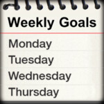 Weekly Goals By Christion Richert