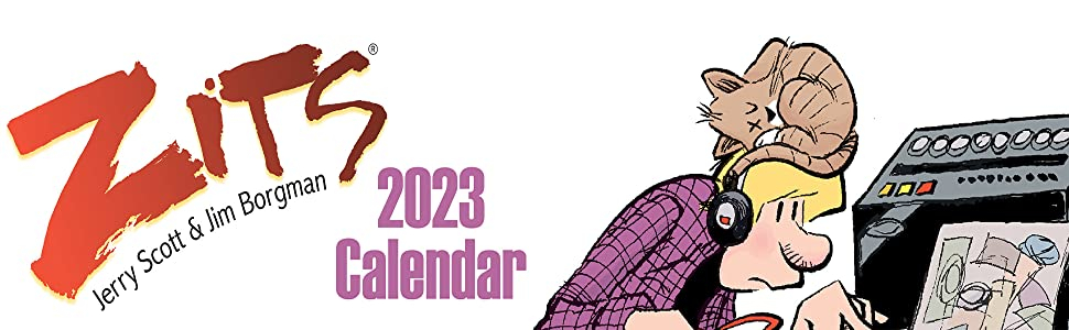 Zits 2023 Day to Day Calendar Scott Jerry Borgman Jim 
