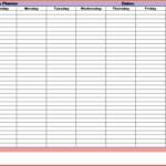 10 Daily Checklist Template Excel Excel Templates