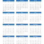 1972 Calendar PDF Word Excel