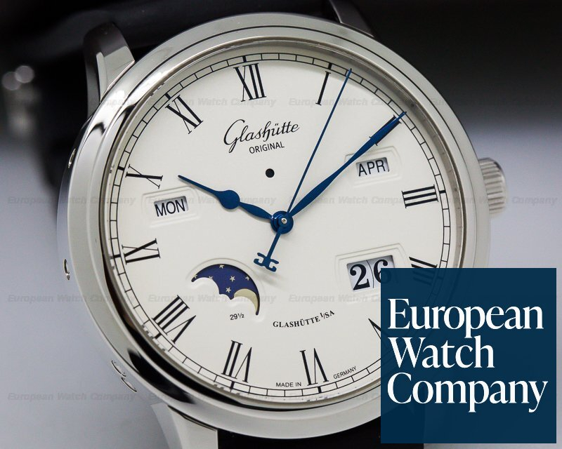  26955 Glashutte Original 100 02 22 12 04 Senator Perpetual Calendar SS